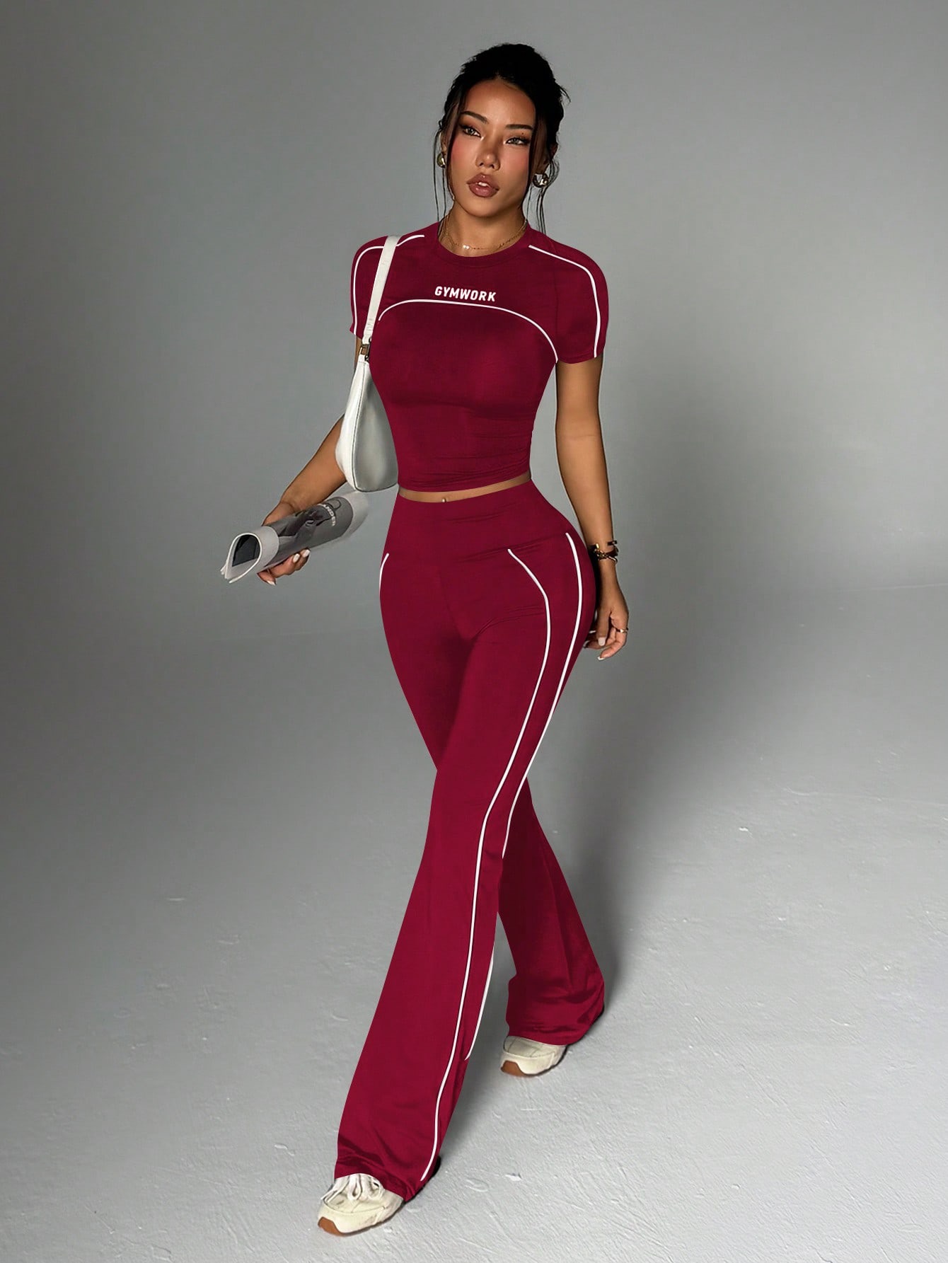 Flared sport pant